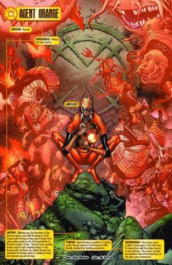 Orange Lantern Corps Wallpaper Comics Hq