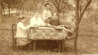 An Outdoor Zither Lesson 4k HD Desktop Wallpaper For