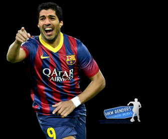 Luis Suarez Fcbarcelona By Hkm Graphicstudio