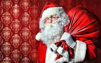 Wallpaper Santa Claus Background Dowbload