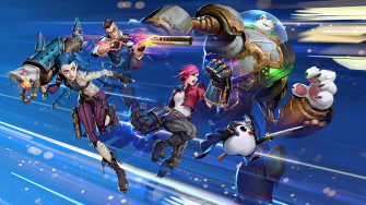 Arcane Jinx Vi Lol Chamber Valorant Wallpaper iPhone Phone 4k 1681e