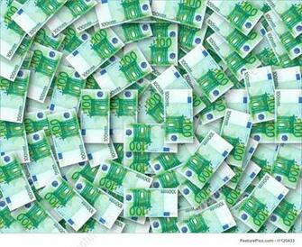 Abstract Euro Background