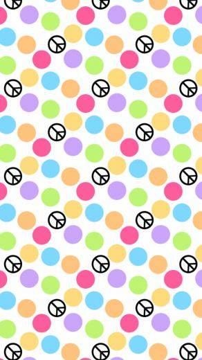 Colorful Peace Wallpaper