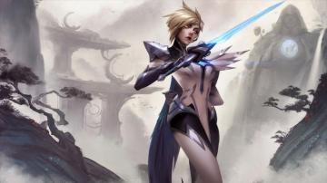Invictus Gaming Fiora Splash Art Lol 4k Wallpaper