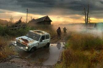 Wallpaper People Soldiers Zone Swamp Desktop