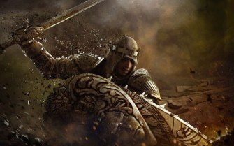 Shield Sword Warrior For Honor Video Game 4k Ultra HD Wallpaper