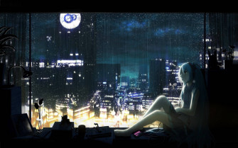 Sad Anime Aesthetic Wallpaper