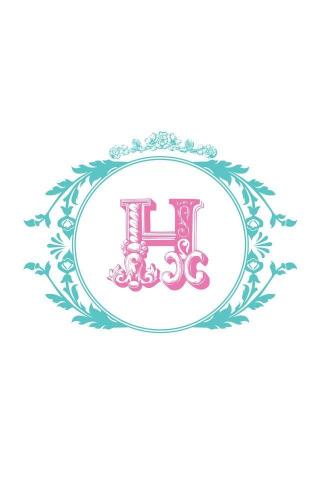 H Monogram Wallpaper Background iPhone