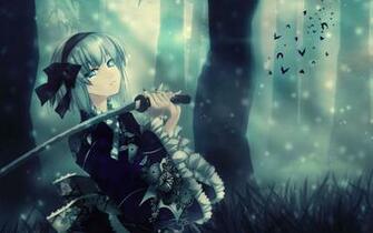Anime Sword Girl Wallpaper HD