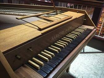 Harpsichord Good Shepherd Catholic Church
