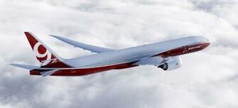 Boeing 777x Airliner Aircraft Airplane Jet Transport Wallpaper
