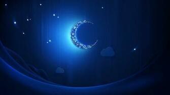 Crescent Moon Light Shiny Neon Stock Photos Image HD