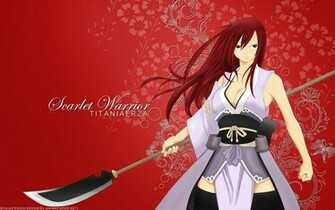 Scarlet Erza Wallpaper Anime Fairy Tail HD Desktop