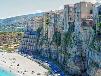 Beautiful Italian Town Of Tropea Wallpaper In Resolution