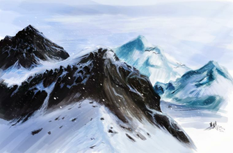 Snow Storm Full HD Wallpaper Window Top Rated