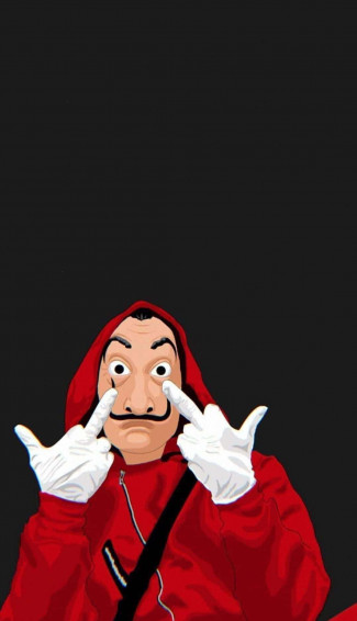 Money Heist Poster Wallpaper