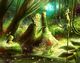 Pokemon Landscape Background Wallpaper