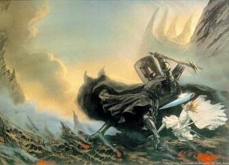 Morgoth The Fall Of Fingolfin John Howe Artist Cover