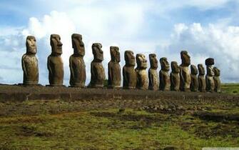 Easter Island Statues 4k HD Desktop Wallpaper For Ultra