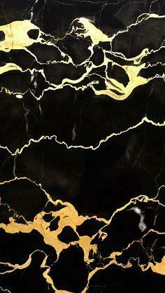 Black And Gold Marble Visuals