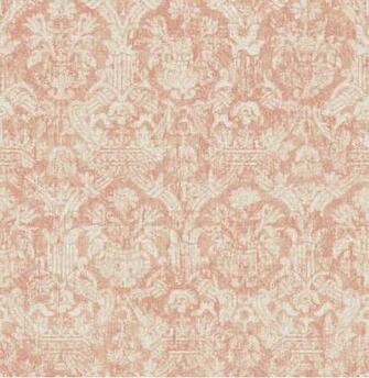 Lotus Coral Damask Wallpaper Boulevard