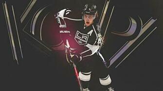 Wallpaper Anze Kopitar On Black Background Desktop
