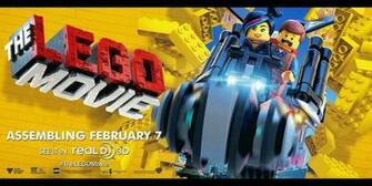 Lego Movie Emmet Brickowski Wyldstyle Text Logo Wallpaper