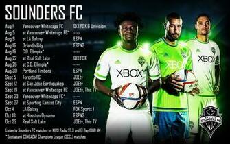 Updated Schedule Wallpaper Seattle Sounders Fc