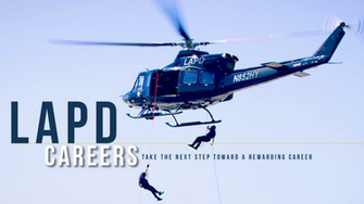 Metro Jumping Out Of Helicopter Lapd HD