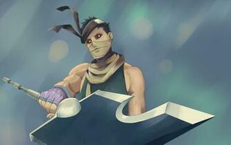 HD Background Zabuza Momochi Sword Weapon Mask Bandages