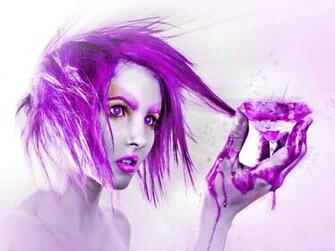 White Purple Diamonds Wallpaper High Quality