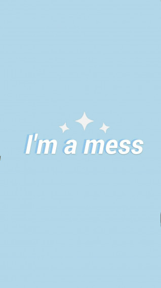 Cute Pastel Blue Aesthetic Wallpaper