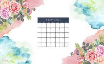 Cute May Desktop Calendar Calendars