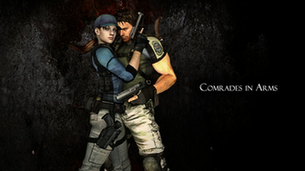 Chris And Claire Redfield Wallpaper Jill