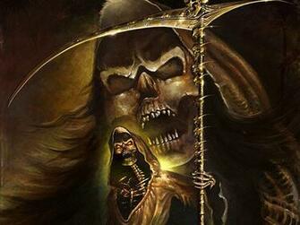 Grim Reaper Computer Wallpaper Desktop Background