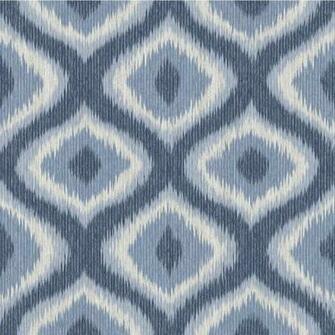 A Street Abra Blue Ogee Wallpaper The Home Depot