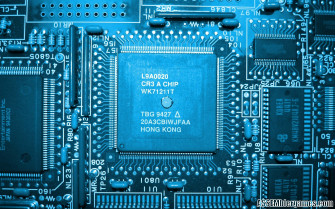 Computer Chip Wallpaper