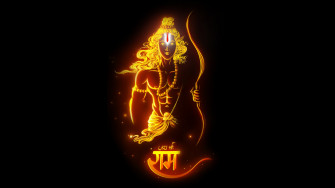 Jai Shri Ram Full HD Wallpaper Desktop