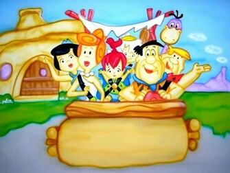 Flintstones Cartoon Rh Wallpaper