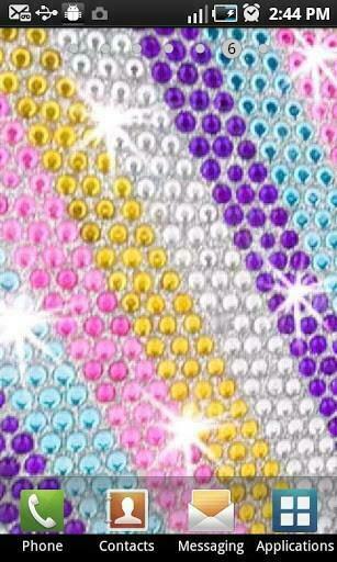 Bigger Rhinestones Live Wallpaper For Android Screenshot