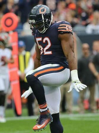 Khalil Mack Dabears Bears Chicago Wallpaper
