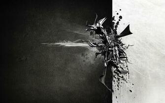 Wallpaper 3d Abstract Black And White Awesome Da Men Magazine
