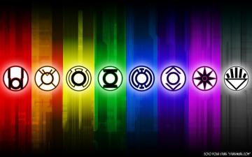 The Powerspectrum Of Lantern Corps Green Wallpaper