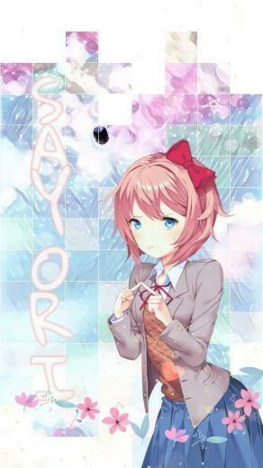 Ddlc Wallpaper Artistic Literature Club Anime
