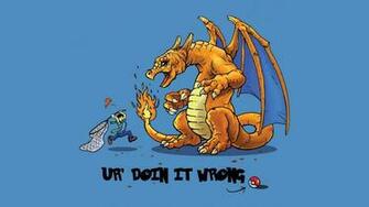 Funny Catching Pokemon New Wallpaper