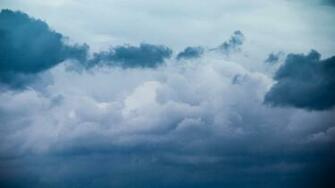 Blue Clouds Wallpaper
