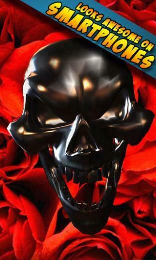 Skull Live Wallpaper 3d Android Apps On Google Play