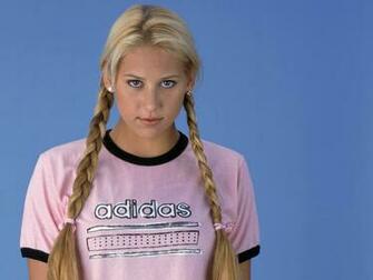 Anna Kournikova Braids Wallpaper