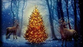 New Year Tree Wallpaper HD