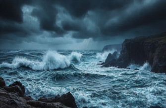 Stormy Ocean Wallpaper